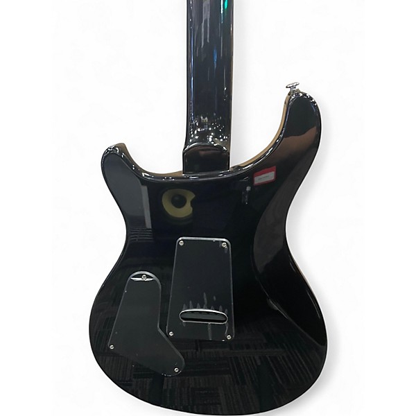 Used PRS SE Custom 24 Black and Gold SUNBURST Solid Body Electric Guitar