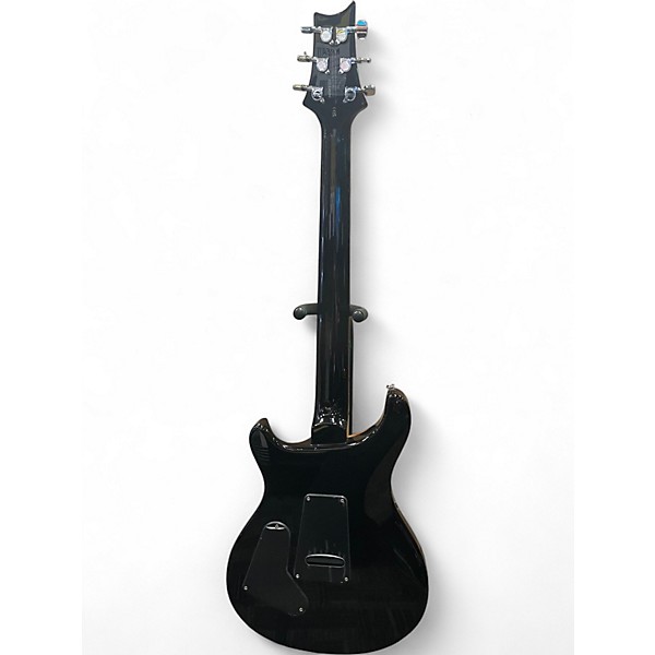 Used PRS SE Custom 24 Black and Gold SUNBURST Solid Body Electric Guitar