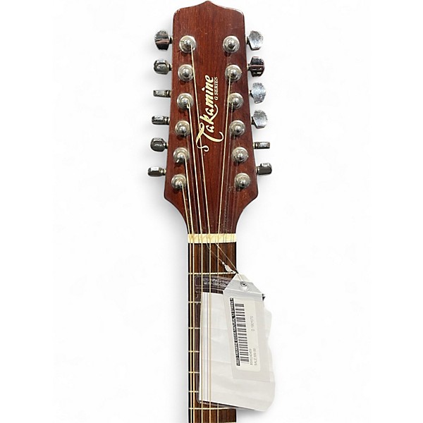 Used Takamine EG335 Natural 12 String Acoustic Electric Guitar