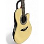 Used Ovation 3862 PINNACLE Vintage White Acoustic Electric Guitar