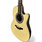 Used Ovation 3862 PINNACLE Vintage White Acoustic Electric Guitar