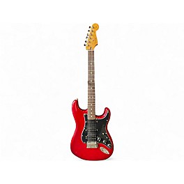 Used Fender Player II Stratcaster HSS Metallic Candy Red Burst Solid Body Electric Guitar