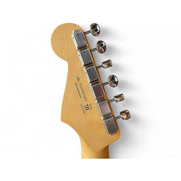 Used Fender Player II Stratcaster HSS Metallic Candy Red Burst Solid Body Electric Guitar