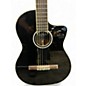 Used Cordoba Fusion 5 Jet Black Classical Acoustic Electric Guitar