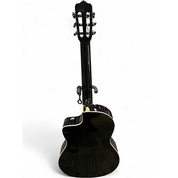 Used Cordoba Fusion 5 Jet Black Classical Acoustic Electric Guitar