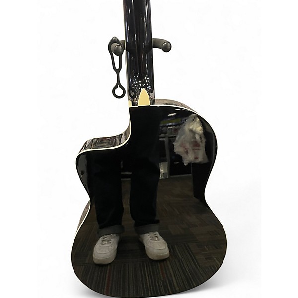 Used Cordoba Fusion 5 Jet Black Classical Acoustic Electric Guitar