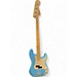 Used Squier Precision Bass Blue Electric Bass Guitar