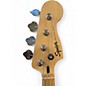 Used Squier Precision Bass Blue Electric Bass Guitar