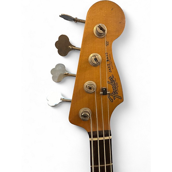 Used Fender Flea Signature Jazz Bass Cream Electric Bass Guitar