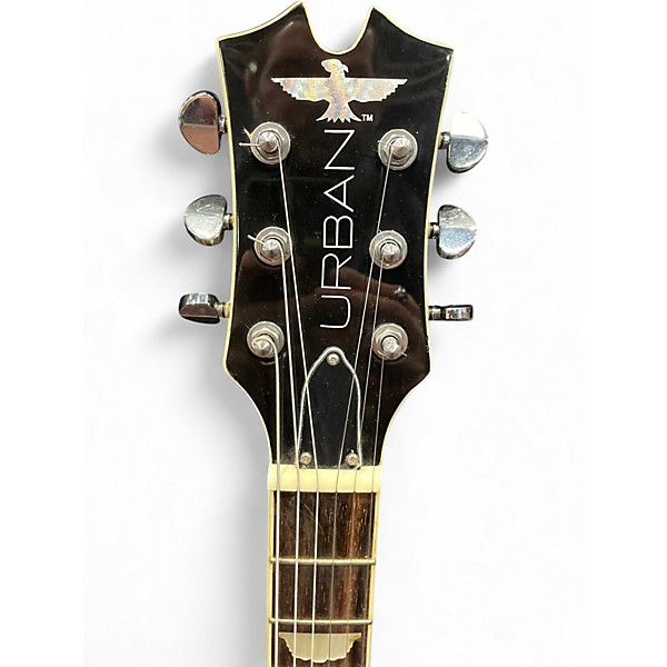 Used Keith Urban LIGHT THE FUSE TRANS GREEN BURST Solid Body Electric Guitar