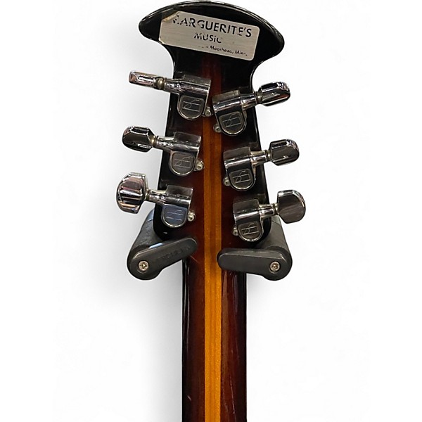 Used Ovation 1612-1 2 Color Sunburst Acoustic Electric Guitar