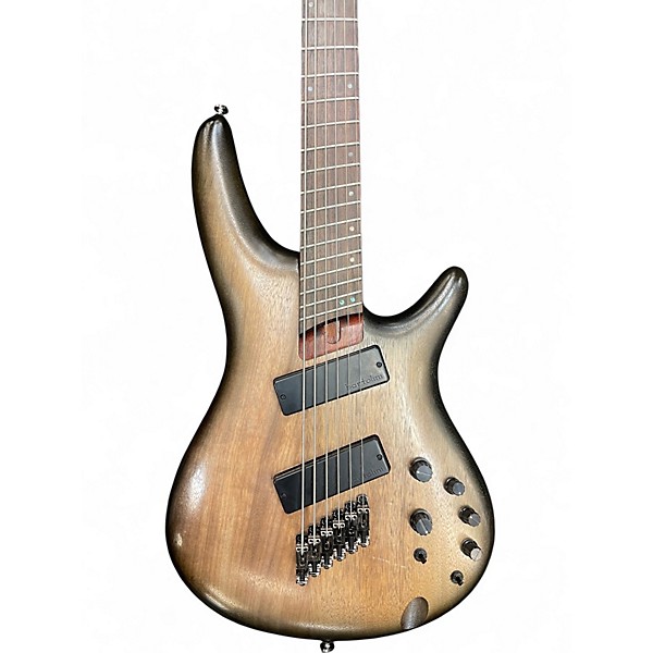 Used Ibanez SRC6MS Natural Electric Bass Guitar