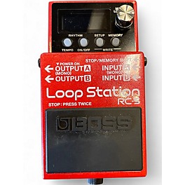 Used BOSS RC5 Loop Station Pedal