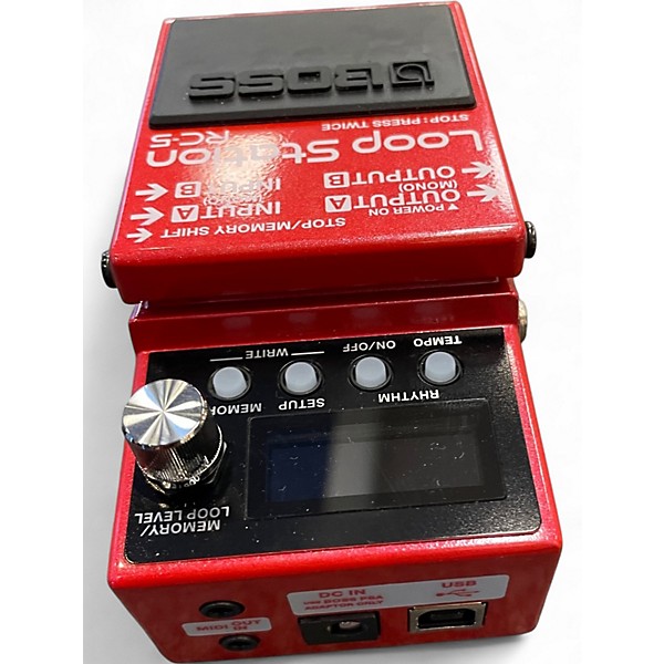 Used BOSS RC5 Loop Station Pedal