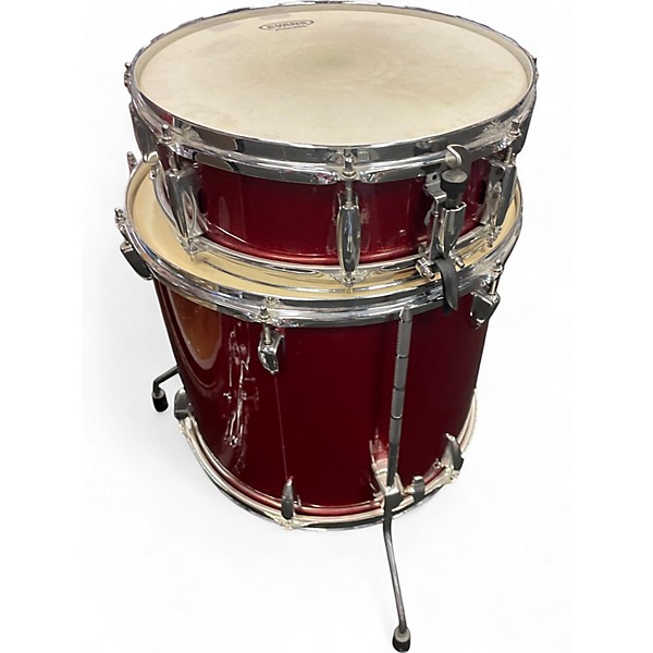 Used TAMA 5 Piece Imperialstar Metallic Red Drum Kit