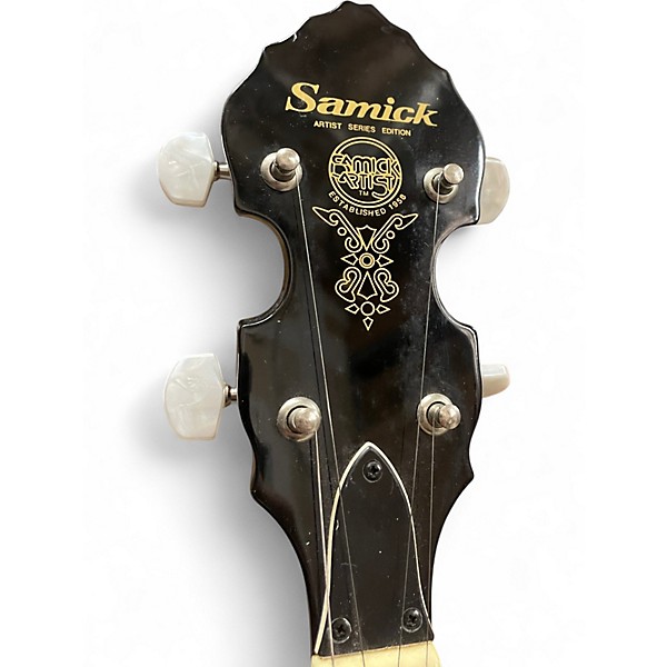 Used Samick Artist Series Banjo Natural Banjo