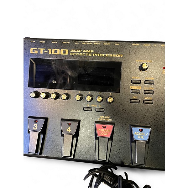 Used BOSS GT-100 Effect Processor