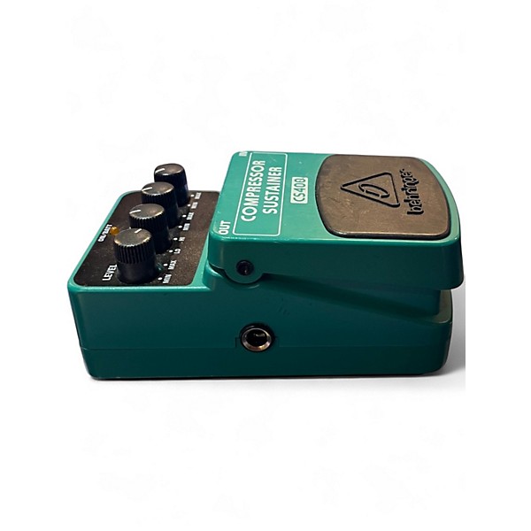 Used Behringer CS400 Compressor Sustainer Effect Pedal