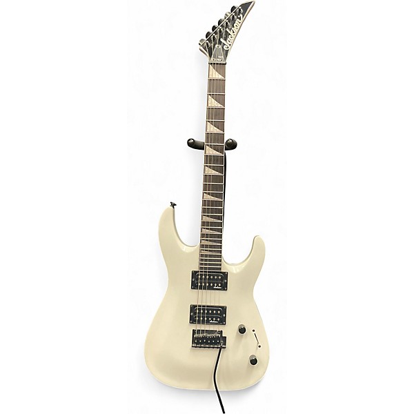Used Jackson JS22 Dinky Snow White Solid Body Electric Guitar