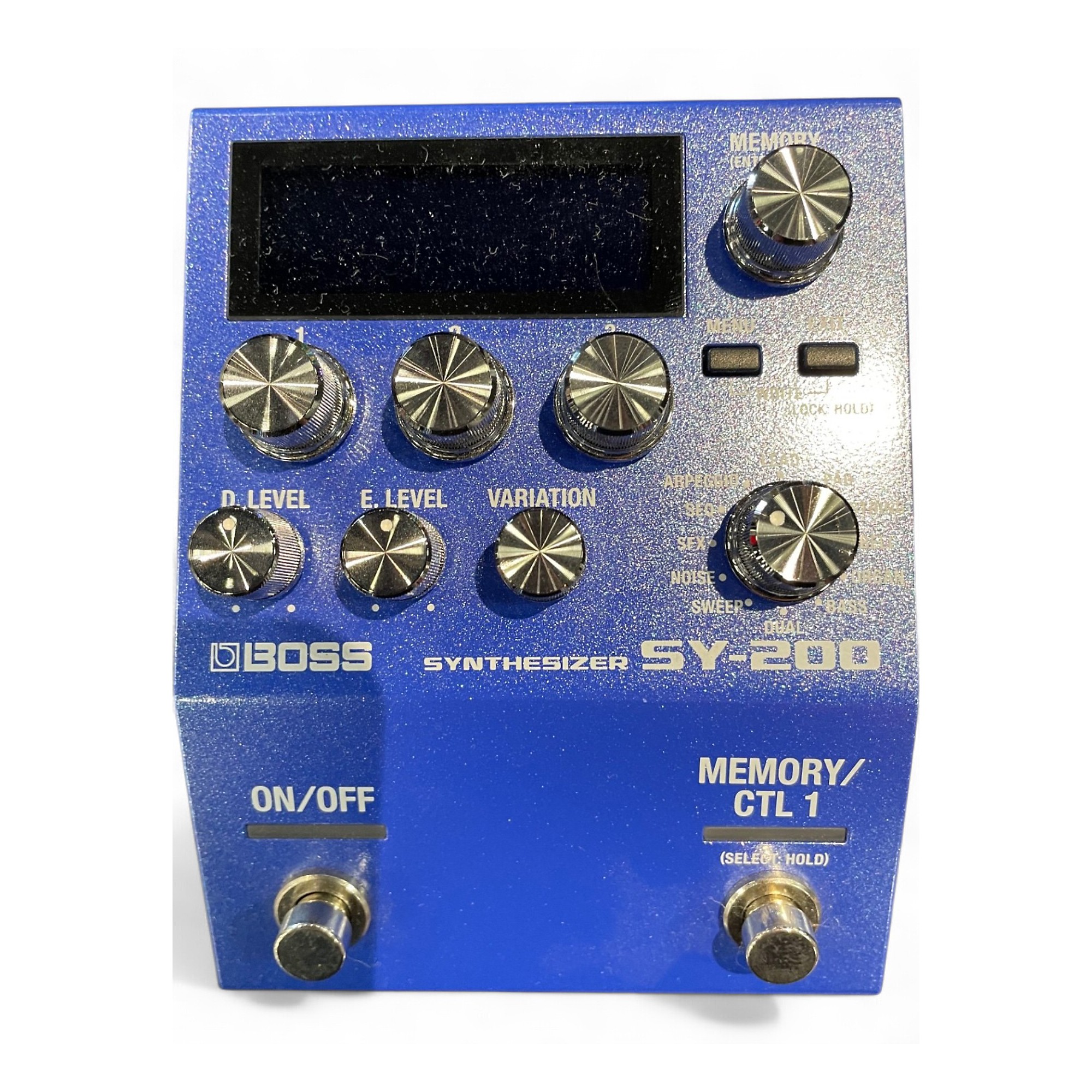 中古　BOSS SY-200 シンセサイザーエフェクター BOSS SY-200 Synthesizer - 専用のピックアップを必要とせず