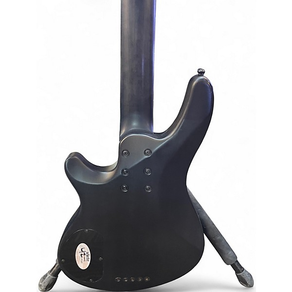 Used Schecter Guitar Research Omen Elite-5 Crimson Red Burst Electric Bass Guitar