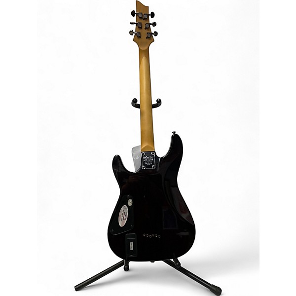 Used Schecter Guitar Research Demon 6 Red Solid Body Electric Guitar