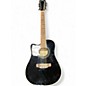 Used De Rosa 12 String Acoustic Electric Black 12 String Acoustic Electric Guitar thumbnail
