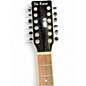Used De Rosa 12 String Acoustic Electric Black 12 String Acoustic Electric Guitar