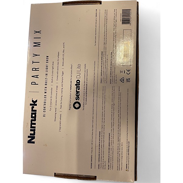 Used Numark Party Mix Live Unpowered Mixer
