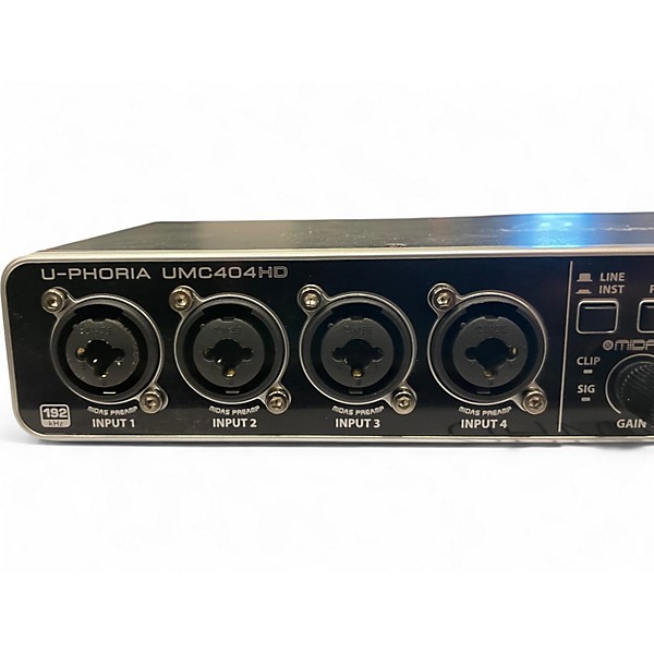 Used Behringer U-Phoria UMC404HD Audio Interface