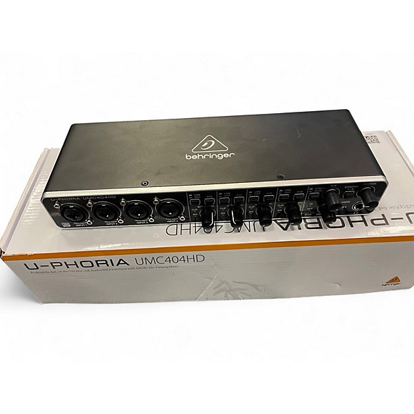 Used Behringer U-Phoria UMC404HD Audio Interface