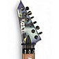 Used ESP LTD Kirk Hammett Signature White Zombie Custom Graphic Solid Body Electric Guitar