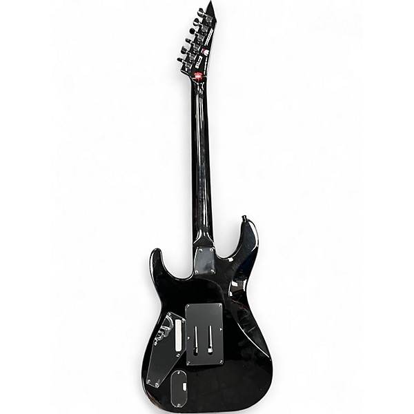 Used ESP LTD Kirk Hammett Signature White Zombie Custom Graphic Solid Body Electric Guitar