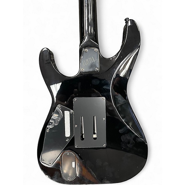 Used ESP LTD Kirk Hammett Signature White Zombie Custom Graphic Solid Body Electric Guitar