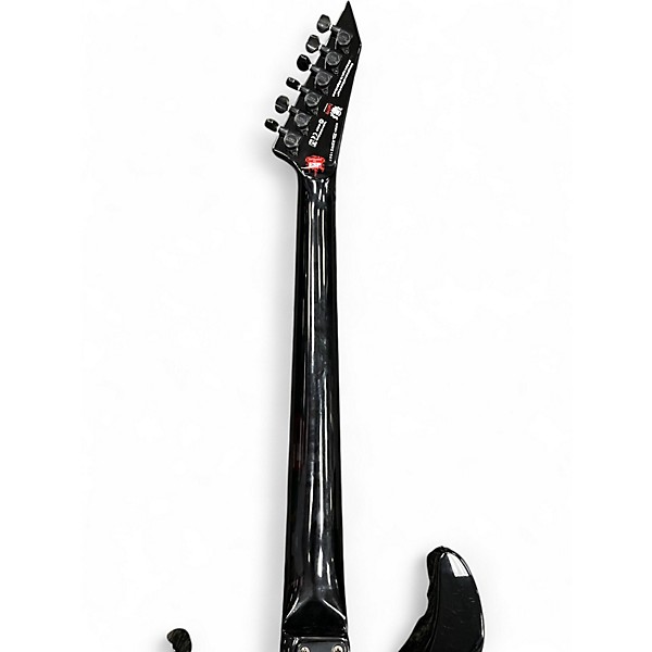 Used ESP LTD Kirk Hammett Signature White Zombie Custom Graphic Solid Body Electric Guitar