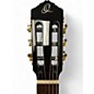 Used Ortega RCE138 LEFTY BLACK Classical Acoustic Electric Guitar