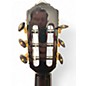 Used Ortega RCE138 LEFTY BLACK Classical Acoustic Electric Guitar