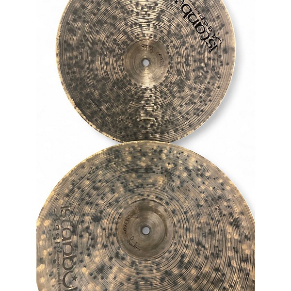 Used Istanbul Agop 15in OM HIHAT PAIR Cymbal