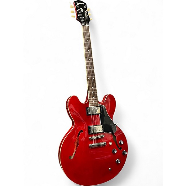 Used Epiphone ES335 Cherry Hollow Body Electric Guitar