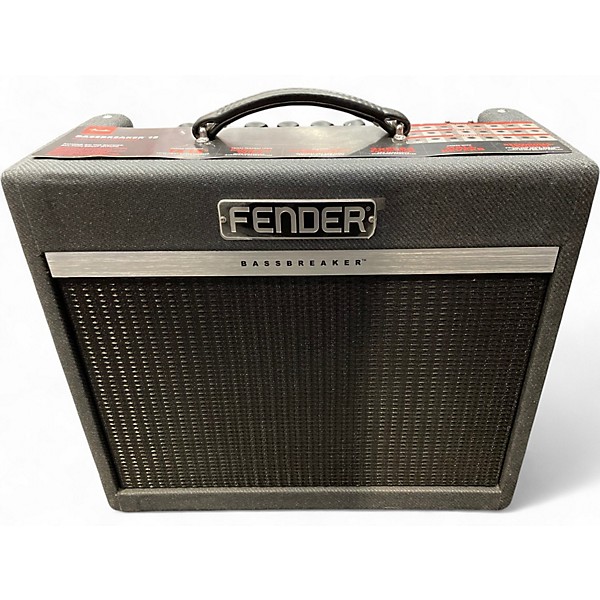 Used Fender Bassbreaker 15W 1x12 Tube Guitar Combo Amp