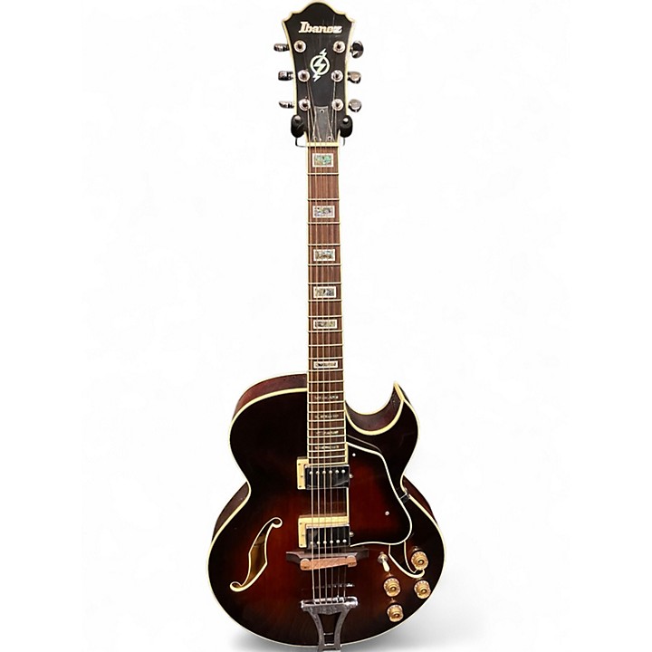 Ibanez AK-85 DVS フルアコ Used Ibanez AK85 DVS Vintage Sunburst Hollow Body Electric