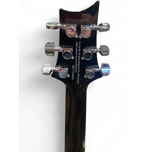 Used PRS SE Custom 24 35th anniversary Trans Amber Solid Body Electric Guitar