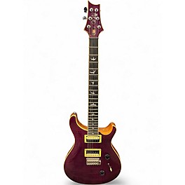 Used PRS SE Custom 24 Purple Solid Body Electric Guitar
