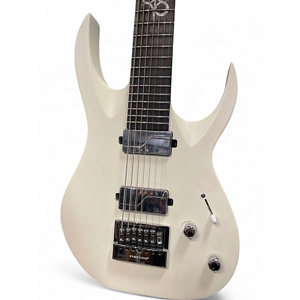Used Solar Guitars A.17 VINTER 7 STRING White Solid Body Electric Guitar