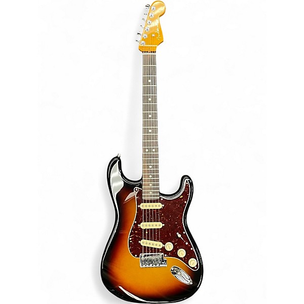 Used Fender American Professional II Stratocaster 3 Color Sunburst Solid Body Electric Guitar