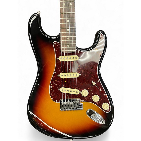 Used Fender American Professional II Stratocaster 3 Color Sunburst Solid Body Electric Guitar