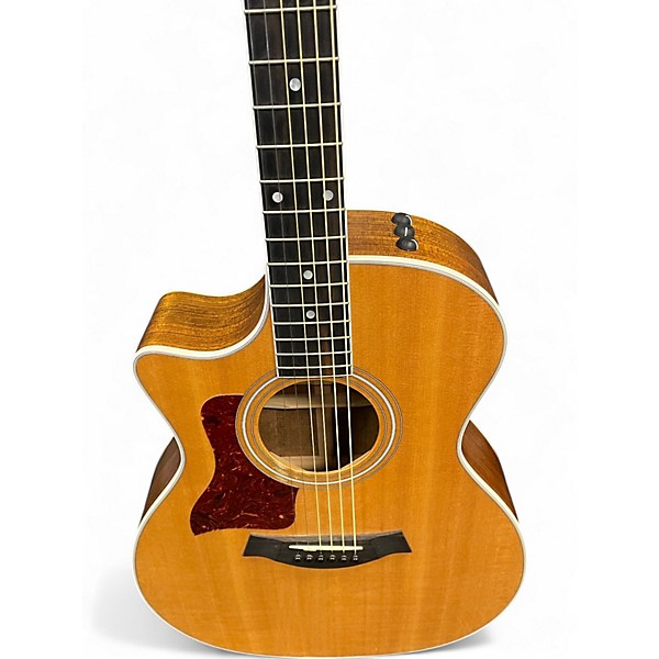 Used Taylor 414CE Left Handed Natural Acoustic Electric