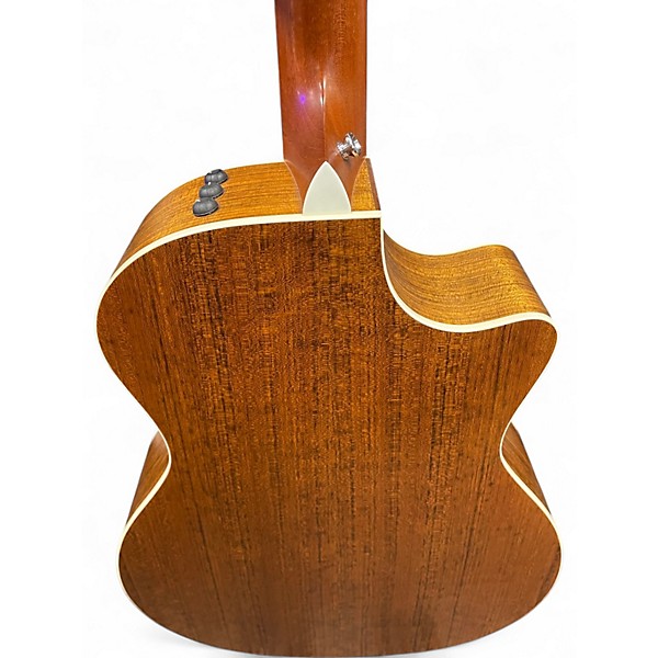 Used Taylor 414CE Left Handed Natural Acoustic Electric Guitar