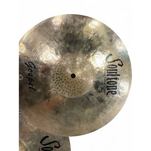 Used Soultone 14in Gospel Series Brilliant Hi Hat Pair Cymbal