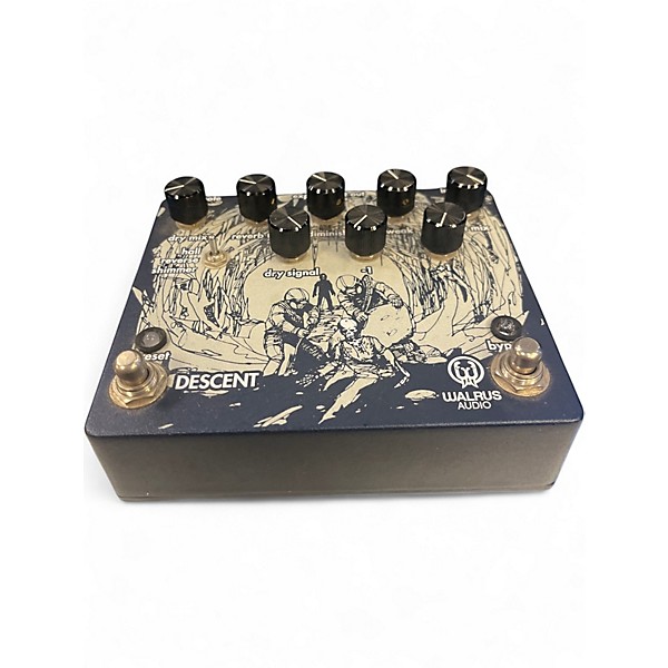 Used Walrus Audio Descent Reverb Effect Pedal